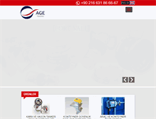 Tablet Screenshot of agetrading.com